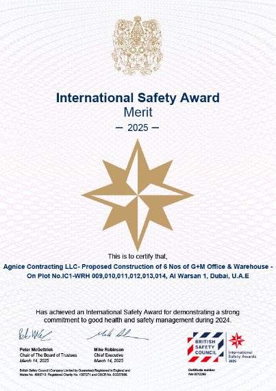 International-Safety-Award